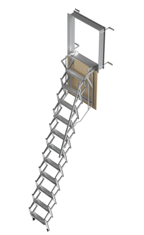 Scale retrattili a parete per soffitte e sottotetti oppure soppalchi