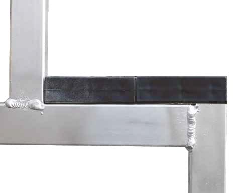 Sgabelli componibili in alluminio 2 gradini