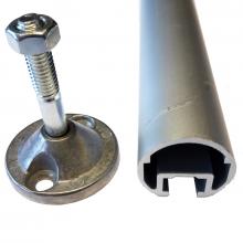 Sistema aggancio tubolare per scale con ganci Sistema aggancio tubolare per scale con ganci