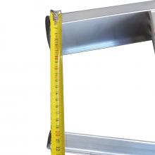 Scala conica agricola 3 piedi 10 gradini misura montanti Scala conica agricola 3 piedi 10 gradini misura montanti