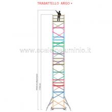 Ponteggio in alluminio Argo+10B disegno