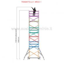 Ponteggio in alluminio Argo+ 6 campate Ponteggio in alluminio Argo+ 6 campate