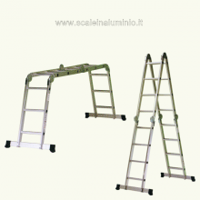 scale in alluminio - piani di lavoro Arianna 4x3