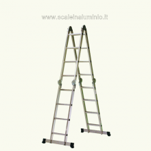 scala in alluminio 4 rampe 4 gradini multiuso articolata scala in alluminio 4 rampe 4 gradini multiuso articolata