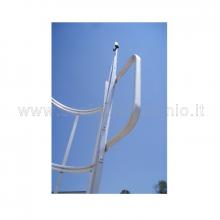 Scale con gabbia maniglioni di sbarco