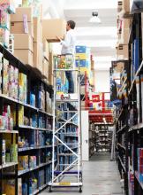 Scala a castello castellana SLIM con zavorra Scala a castello castellana SLIM con zavorra