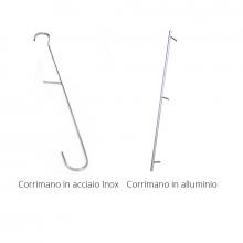 Corrimani applicabili alla scala con ganci Corrimani applicabili alla scala con ganci