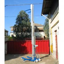 Elevatore a sfilo manuale 345 compact - totalmente aperto seconda angolazione