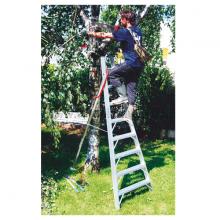 Scala conica 3 piedi con terminale a punta per Agricoltura - 8 gradini foto Scala conica 3 piedi con terminale a punta per Agricoltura - 8 gradini foto