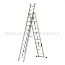 Scale con argano 3 x 15 utilizzo sfilo e cavalletto Scale con argano 3 x 15 utilizzo sfilo e cavalletto