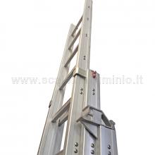 Scale con argano 3 x 12 utilizzo sfilo e cavalletto