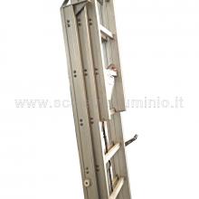 Scale con argano 3 x 15 utilizzo sfilo e cavalletto