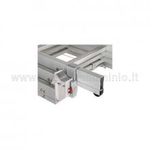 Scale con argano 2 x 12 utilizzo sfilo e cavalletto particolare Scale con argano 2 x 12 utilizzo sfilo e cavalletto particolare