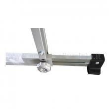 Scala con fune 2 rampe 12 gradini base regolabile particolare base Scala con fune 2 rampe 12 gradini base regolabile particolare base