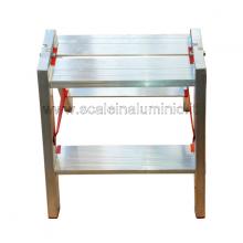 Scala in alluminio a doppia salita professionale 2 gradini particolare Scala in alluminio a doppia salita professionale 2 gradini particolare