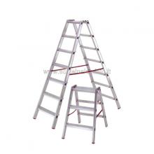 Scala in alluminio a doppia salita professionale 2 gradini presentazione Scala in alluminio a doppia salita professionale 2 gradini presentazione