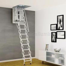 Scale retrattili per soffitte e sottotetti motorizzata 80 x 120 montata