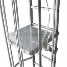 Piano di riposo interno per scala con gabbia per scale modulari con gabbia Piano di riposo interno per scala con gabbia per scale modulari con gabbia
