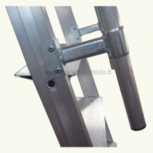 scale in alluminio - Scala piria 15 gradini con prolunga particolare 1