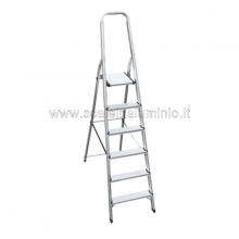 Scala in alluminio salita singola 5 gradini