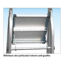 Scala a salita singola 6 gradini - rifiniture della scala Scala a salita singola 6 gradini - rifiniture della scala