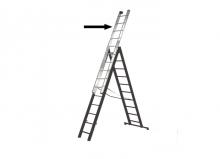 Terza rampa per scala componibile 2 rampe 13 gradini