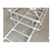 scala con gabbia di protezione cancelletto - anti intrusione