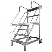 Scale a castello 4 gradini alta portata 