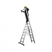 Scala componibile in alluminio 3047 3 x 12 gradini