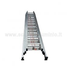 Scala con fune 4 rampe 8 gradini Scala con fune 4 rampe 8 gradini