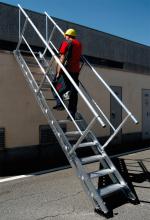 Scale accesso cantiere Scale accesso cantiere