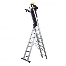 Scala componibile multiposizione in alluminio 2 x 6 uso zoppo