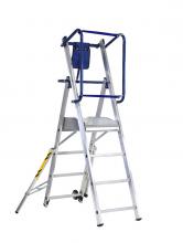 Scala castello telescopica protezione a 360° Fly Light 3 gradini Scala castello telescopica protezione a 360° Fly Light 3 gradini