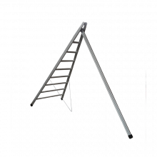 Scala doppia per agricoltura 10 gradini sostegno sganciato