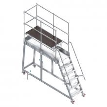 Scale a castello pianale lungo Scale a castello pianale lungo
