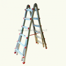 Scale in alluminio Telescopica - Scala Queen 66 dispositivo antiapertura