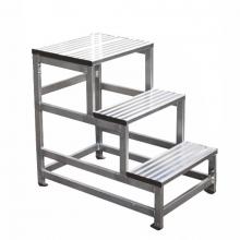 Sgabelli componibili in alluminio 3 gradini Sgabelli componibili in alluminio 3 gradini
