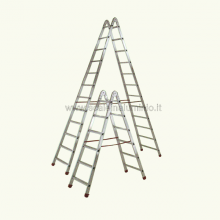 Scala stella 6 gradini scale in alluminio foto Scala stella 6 gradini scale in alluminio foto