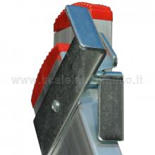 Scala componibile professionale in alluminio 2 rampe 6 gradini