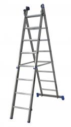 Scala componibile Azzurra 2 rampe Scala componibile Azzurra 2 rampe