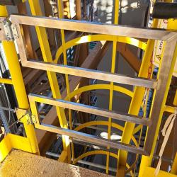 Cancelletti protezione per scale con gabbia