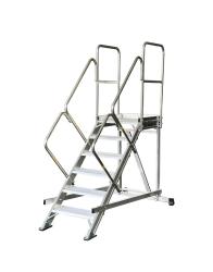 Scala a sgabello ikaro 40 con 5 gradini senza uscite