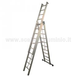 Scala con fune 3 rampe 10 gradini Scala con fune 3 rampe 10 gradini