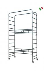 Trabattello in acciaio altezza 3 metri mod 035