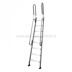 Scala per soppalchi in alluminio S11 8 Gradini Scala per soppalchi in alluminio S11 8 Gradini
