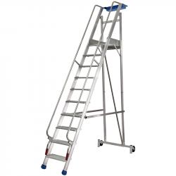 Scala professionale a compasso in alluminio 16 gradini Scala professionale a compasso in alluminio 16 gradini