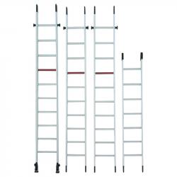 Scala innestabile all'italiana completa metri 7.67 Scala innestabile all'italiana completa metri 7.67