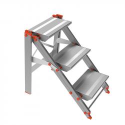 Sgabelli in alluminio pieghevoli mod 205 3 gradini Sgabelli in alluminio pieghevoli mod 205 3 gradini