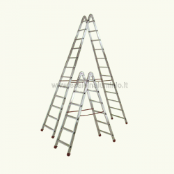 Scala stella 11 gradini scale in alluminio Scala stella 11 gradini scale in alluminio