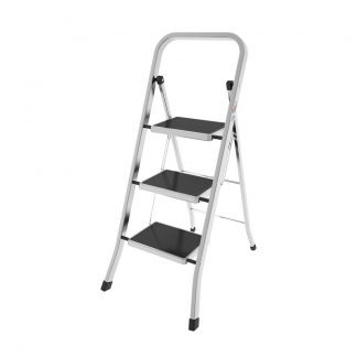 Sgabello in alluminio per uso domestico FURBO 4 gradini